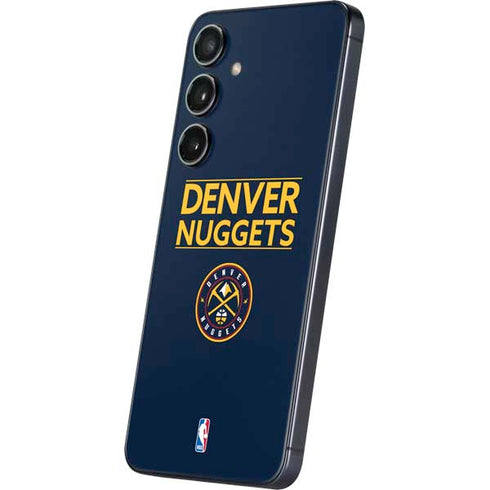 NBA Denver Nuggets Standard - Light Blue Galaxy S25 Skin